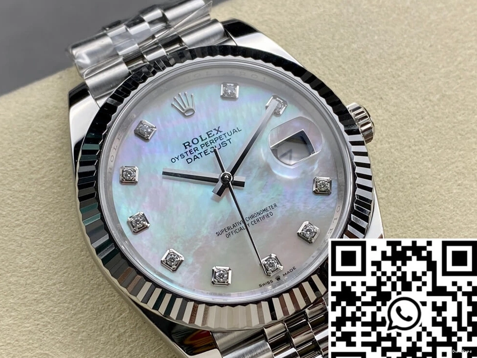 M126334-0020 Dial Factory Datejust Rolex Clean Mother-of-pearl 1007